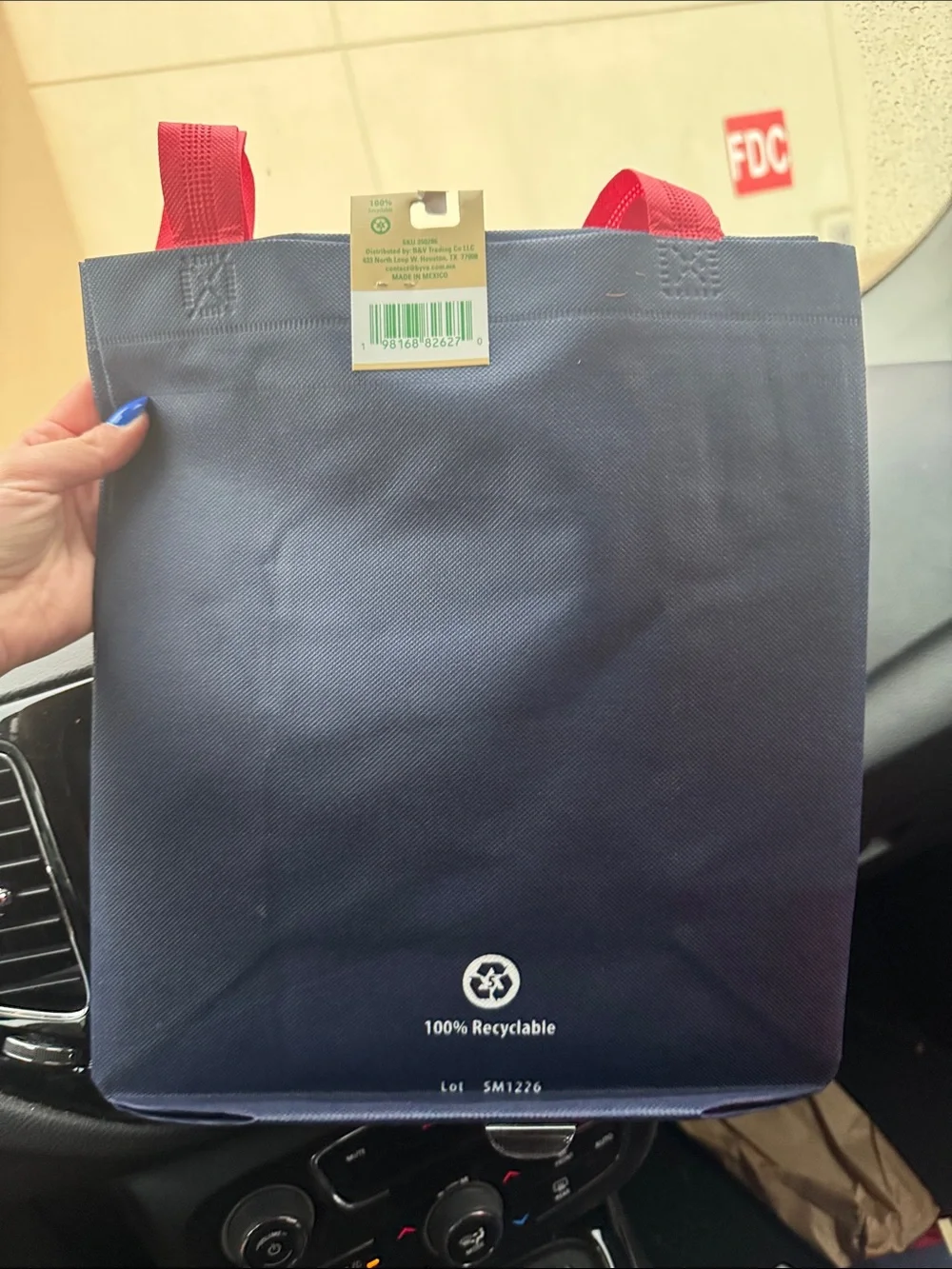 NWT waves tote